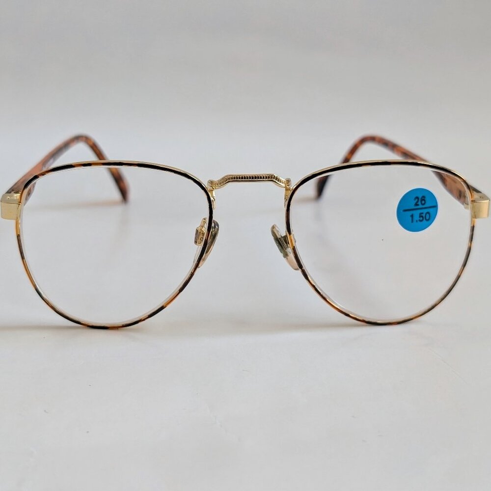 NWT Tru Vintage 90's Large Oval Combo Reading Glasses (S. Burgundy)